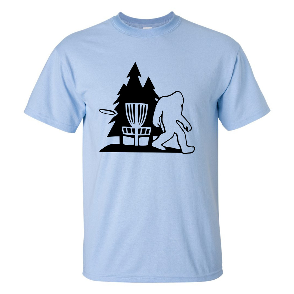 Disc Golf T Shirt SASQUATCH BASKET Discgolfer Discgolfing Shirt